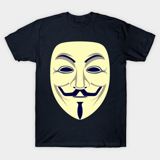 Guy Fawkes Vintage Color T-Shirt by radiogalaxy